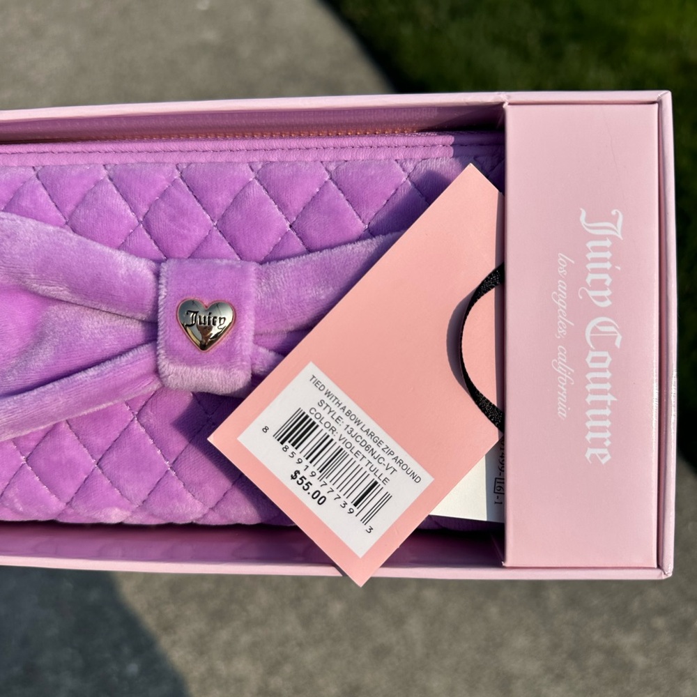 Juicy Couture Brand New Bow Wallet - Picture 2 of 2